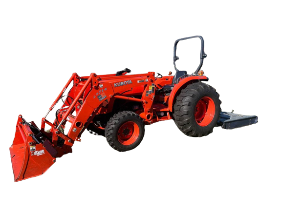 Garden Tractor With Front End Loader