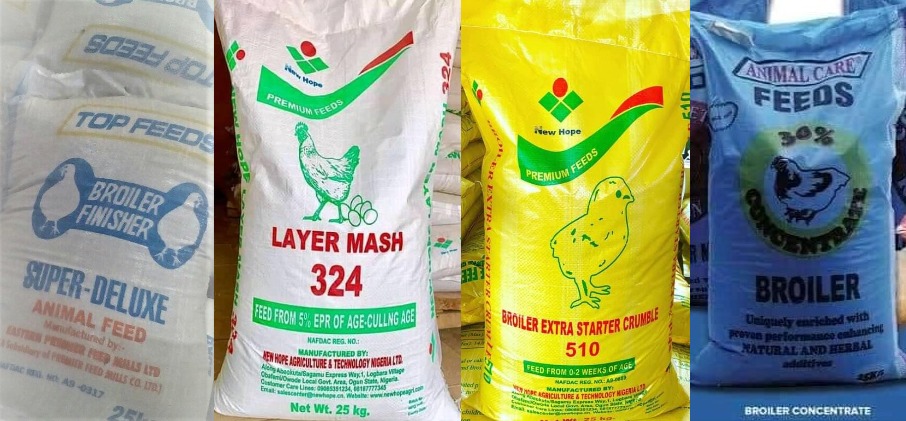 commercial brand of poultry feeds