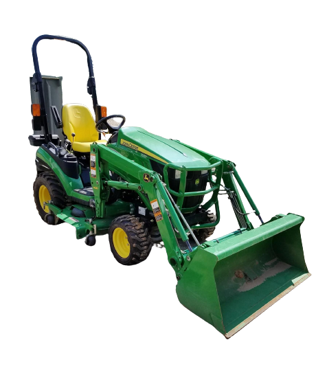Garden Tractor With Front End Loader
