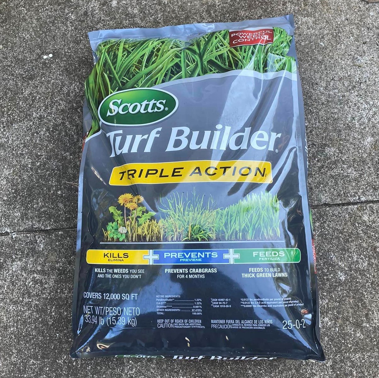 scotts turf builder triple action